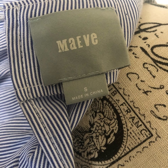 Maeve top from Anthropologie with ruffle detail - Picture 7 of 8